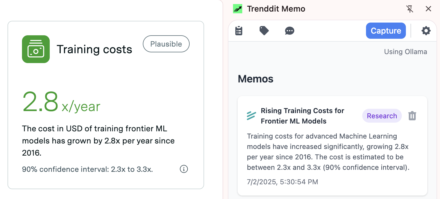 Trenddit Memo YouTube Integration: Chat with Video Content Using AI